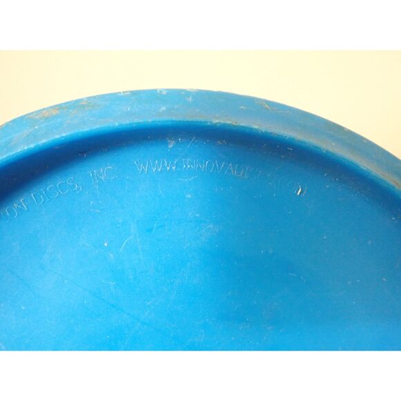 Innova DX Shark 175g Blue Silver Foil Midrange Golf Disc Used - Picture 5 of 5